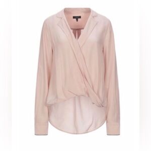 Rag & Bone Dusty Blush Dean Blouse